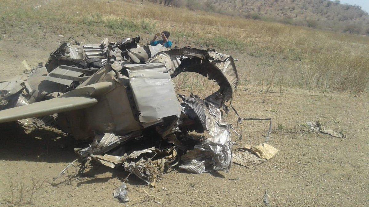 भारतीय वायुसेना का मिग 21 क्रेश