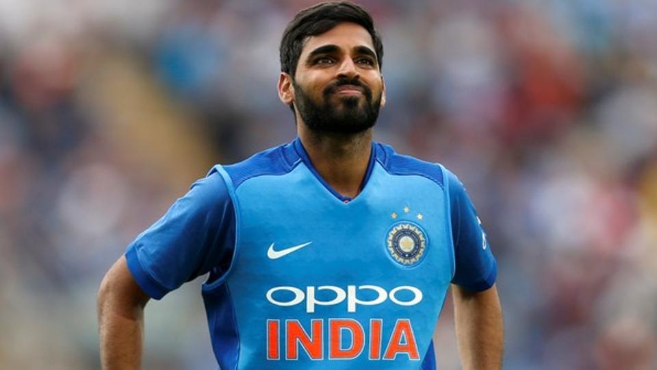 भुबनेश्वर कुमार मासपेशियो में खिचाव के चलते हुए बाहर