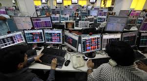 शेयर बाजार में दस साल में सबसे बड़ी गिरावट दर्ज की गयी