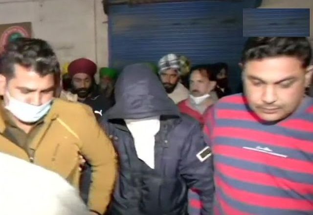 किसान आंदोलन में साजिश!:किसानों के हत्थे चढ़ा संदिग्ध बोला- ट्रैक्टर मार्च में 4 नेताओं को गोली मारनी थी; AAP बोली- डर सच हुआ