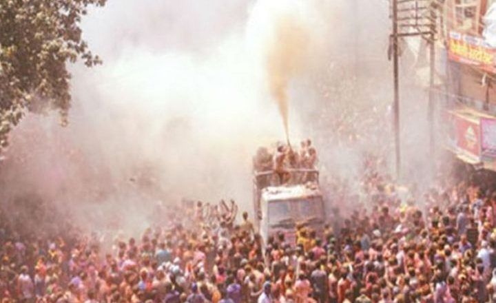 कोरोना का इफेक्ट:75 साल में दूसरी बार नहीं निकलेगी रंगपंचमी पर गेर, आपातकाल और दंगों के दौरान भी निकली, अबकी बार कोरोना महामारी ने लगाया ब्रेक