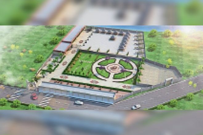 पारासरी विश्राम घाट की काया पलट:मुक्ति धाम में 12 ज्योतिर्लिंगों के नाम पर बनेंगे मंदिर नुमा शेड, जटाओं से निकली धारा से स्नान