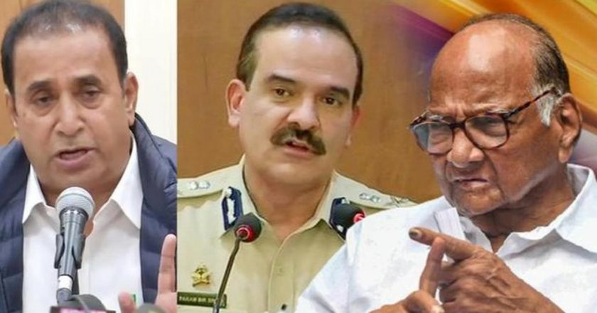 एंटीलिया केस:मुंबई के पूर्व पुलिस कमिश्नर बोले- मैंने ही लिखी चिट्‌ठी; अजित पवार और जयंत पाटिल को NCP चीफ ने दिल्ली बुलाया