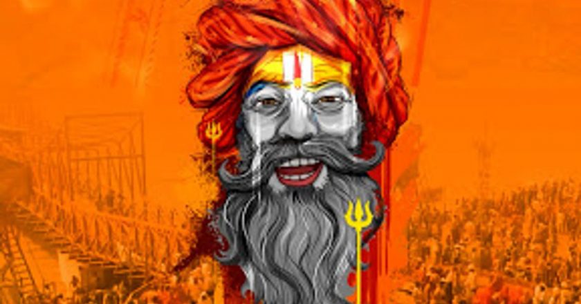 हरिद्वार कुंभ में पेशवाई:भगवा-सफेद पहनावे वाले संतों के बीच चटख रंगों वाला किन्नर अखाड़ा सबसे बड़ा आकर्षण; भस्म लगाए नागा साधुओं की आंखों पर गॉगल और कानों में ब्लूटूथ