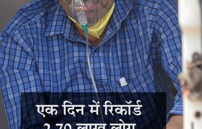 कोरोना देश में:मरीजों के ठीक होने का आंकड़ा डेढ़ करोड़ के पार, एक दिन में रिकॉर्ड 2.70 लाख लोग स्वस्थ; 3.79 लाख नए मरीज मिले और 3646 मौतें भी हुईं