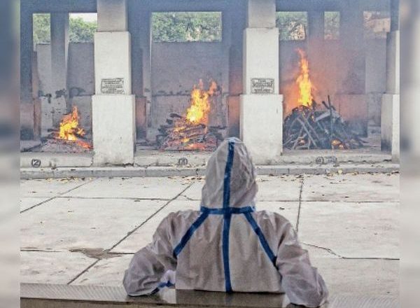 MP में कोरोना से मौत का तांडव:घर में रहिए… एक दिन में रिकार्ड 104 मरीजों की गई जान; पहली लहर की पीक में 42 दिन में हुई थी 1 हजार मौत, दूसरी लहर में 23 दिन में