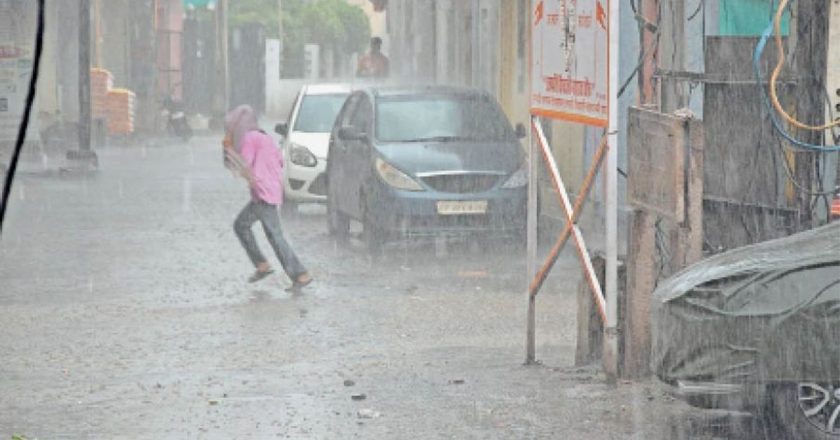 मौसम का मिजाज:2 दिन में शहर में 1.9 सेमी बारिश हवा की गति 30 किमी प्रति घंटे