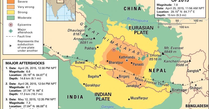 नेपाल में तेज भूकंप:5.8 की तीव्रता के भूकंप से कांपी धरती, फिलहाल किसी के हताहत होने की खबर नहीं; बॉर्डर से लगे बिहार के इलाकों में हो सकता है असर