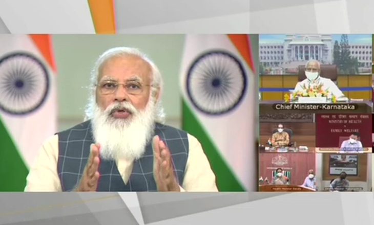 तीसरी लहर की आहट पर मोदी की चेतावनी:प्रधानमंत्री ने महाराष्ट्र, केरल में कोरोना के केस बढ़ने पर चिंता जताई; देश के 80% मामले 6 राज्यों से हैं