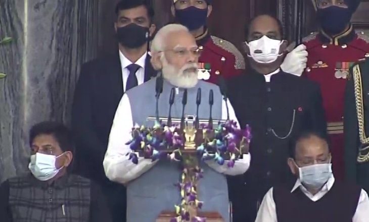 संविधान दिवस कार्यक्रम से पूरा विपक्ष नदारद:मोदी ने 22 मिनट भाषण दिया; बिना नाम लिए कांग्रेस, अखिलेश और लालू पर तंज कस गए