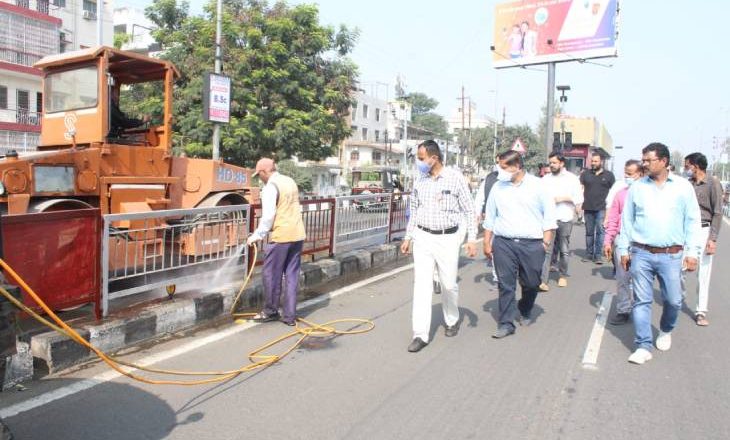 15 नवंबर को भोपाल आएंगे PM नरेंद्र मोदी:डस्ट फ्री रहेगा BRTS कॉरिडोर, वीर सावरकर ब्रिज की होगी रंगाई-पुताई; पेटिंग बढ़ाएंगी BU की दीवारों की खूबसूरती