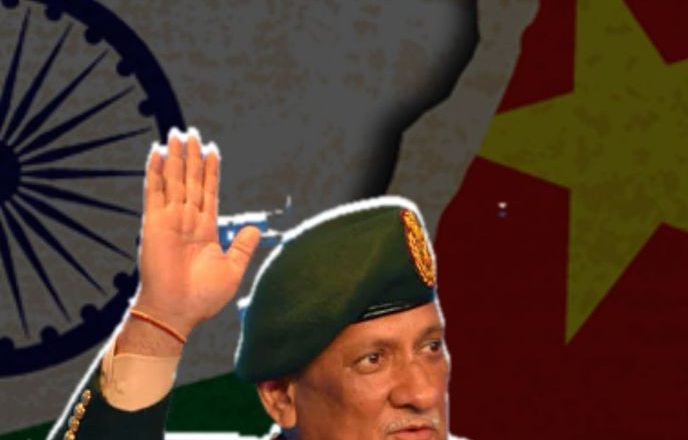 चीन के साथ जनरल रावत की ठनी थी:पिछले महीने CDS बिपिन रावत के एक बयान से बौखलाए चीन ने कहा था- हमें उकसाओ मत