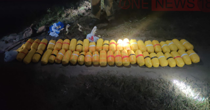 पाकिस्तानी तस्करों के साथ BSF की मुठभेड़:हेरोइन के 47 पैकेट, चार AK-47 और चाइना मेड पिस्टल बरामद, एनकाउंटर में एक जवान घायल