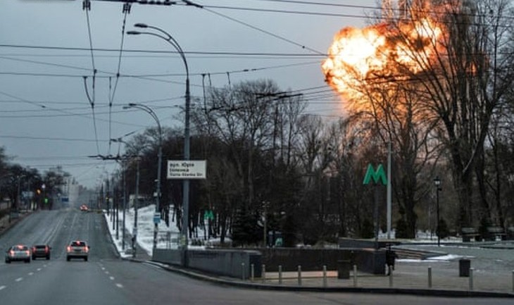 यूक्रेन पर हमले का सातवां दिन LIVE:कीव के टीवी टावर पर मिसाइल अटैक में 5 की मौत, UNHRC में 100 डिप्लोमैट्स ने रूसी विदेश मंत्री का बहिष्कार किया