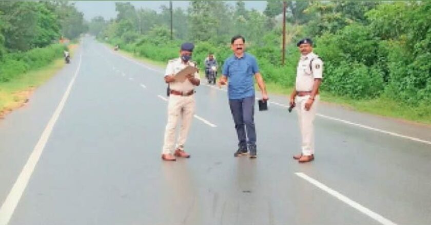Vidisha पुलिस ने रोड सेफ्टी के लिए ब्लैक स्पॉट किए चिन्हित, दुर्घटना रोकने दे रहे ध्यान