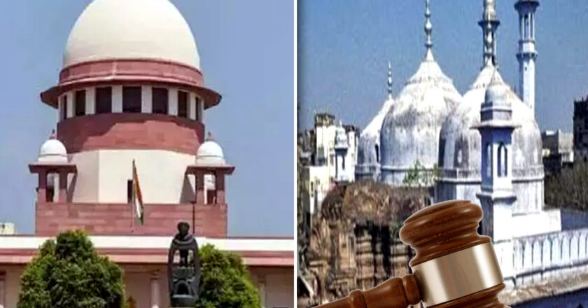 ज्ञानवापी मस्जिद-श्रृंगार गौरी विवाद : वाराणसी कोर्ट की कार्रवाई पर सुप्रीम कोर्ट की रोक, शुक्रवार को होगी सुनवाई