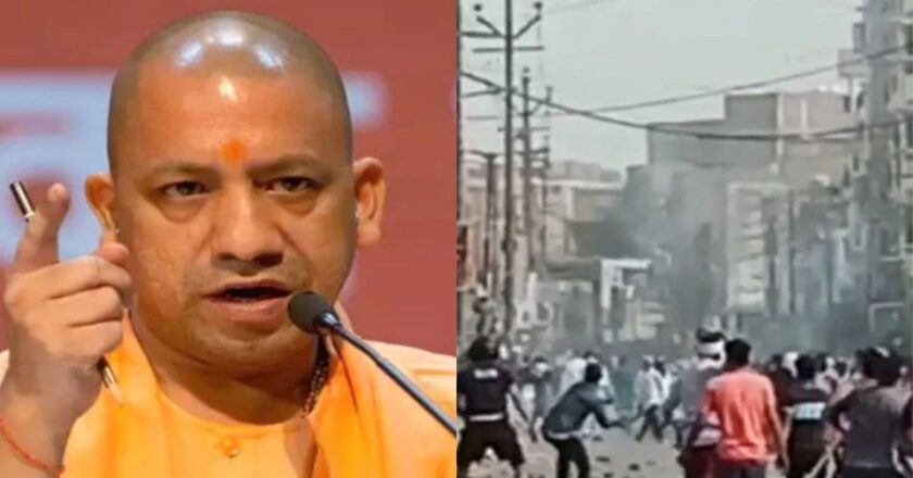 प्रयागराज हिंसा: मुख्य आरोपी जावेद के घर पहुंचे बुलडोजर, सीएम का फरमान जारी