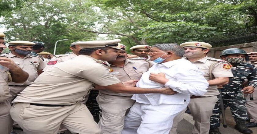 रात 10 बजे तक पूछताछ के बाद आज फिर राहुल का ED से 11 बजे सामना, कल विरोध प्रदर्शन में चिदंबरम, हरीश रावत समेत कई नेता चोटिल