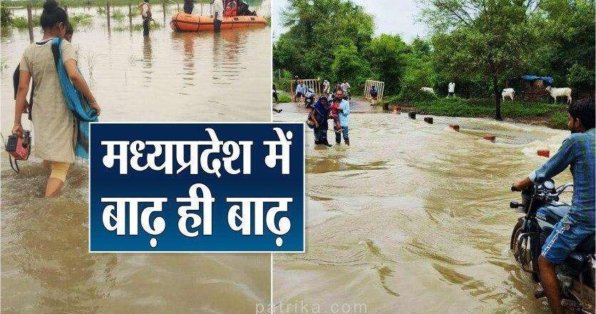 नर्मदा, ताप्ती और बेतवा का जल स्तर बढ़ा, बाढ़ से घिर गए कई जिले