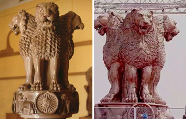 अशोक स्तंभ के डिजाइन में बदलाव! विपक्ष ने लगाए आरोप, जानिए क्या कहता है कानून?