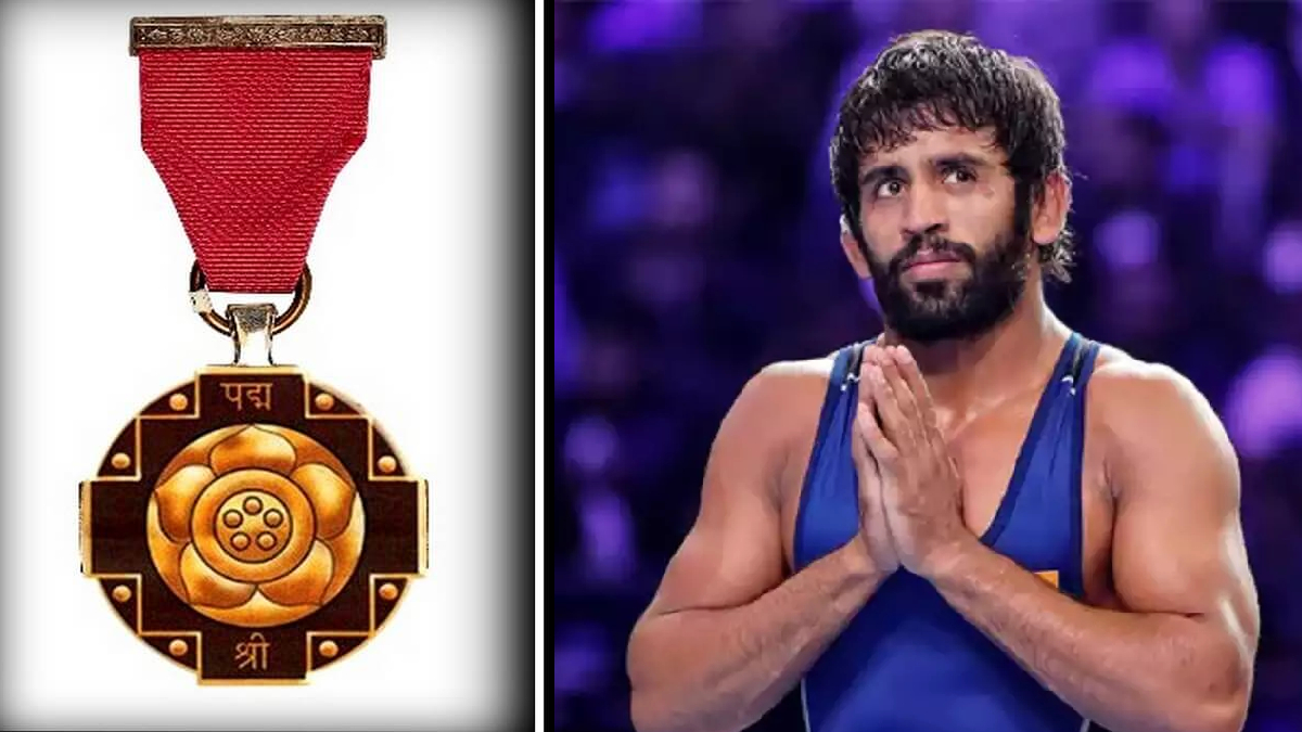 बजरंग पुनिया ने बीच सड़क पर ही छोड़ दिया पद्मश्री पुरस्कार, खेल मंत्रालय ने कहा- सम्मान लौटाना उनका निजी फैसला