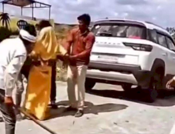 आदिवासी महिला को बेरहमी से पीटने वाले सरपंच समेत 7 गिरफ्तार