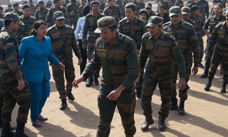  भारत-पाक युद्ध का बजा सायरन, जमीन पर लेट गए लोग में जवानों ने ऐसे किया बचाव