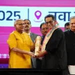 उपराष्ट्रपति सी. पी. राधाकृष्णन छत्तीसगढ़ रजत महोत्सव के समापन समारोह में शामिल हुए