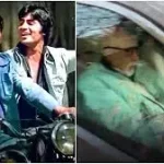 दोस्त धर्मेंद्र की सताई अमिताभ बच्चन को चिंता, खुद गाड़ी चलाकर पहुंचे घर, देखें वीडियो